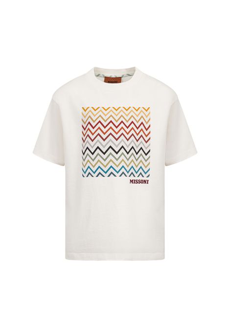 T-shirt con stampa MISSONI KIDS | MZ8H11 Z3672102